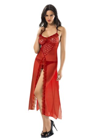 Deluxerie Camicia Da Notte Lunga Latarra
