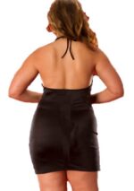 Deluxerie Vestito Corto Taglie Comode Orrla