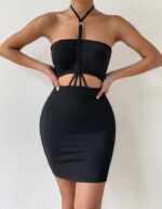 Deluxerie Vestito Corto Fredie 3