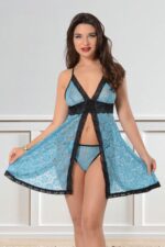 Deluxerie Completo di Babydoll Janise