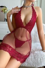 Deluxerie Completo di Camicia da Notte Kela