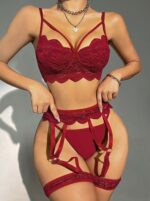 Deluxerie Completo di Reggicalze Kamaria