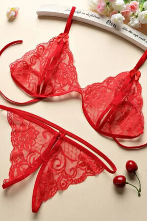 Deluxerie Completo di Reggiseno Erotico Yaretzi
