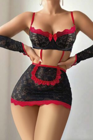 Deluxerie Costume da Cameriera Kaylia