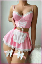 Deluxerie Costume da Cameriera Raelle