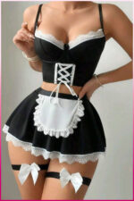 Deluxerie Costume da Cameriera Rosina