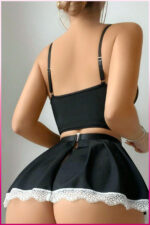 Deluxerie Costume da Cameriera Rosina