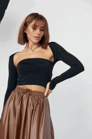 Deluxerie Crop Top MF-Larinda