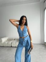 Deluxerie Pantaloni MF-Kesiah