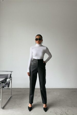 Deluxerie Pantaloni MF-Leatrice