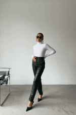 Deluxerie Pantaloni MF-Leatrice