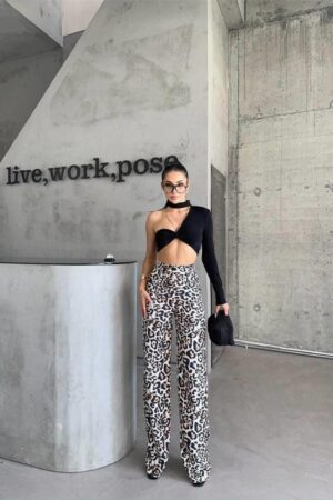 Deluxerie Pantaloni MF-Leneta