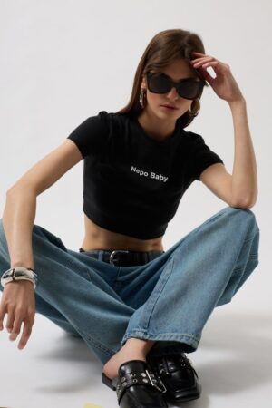 Deluxerie  Crop Top MF-Korbin