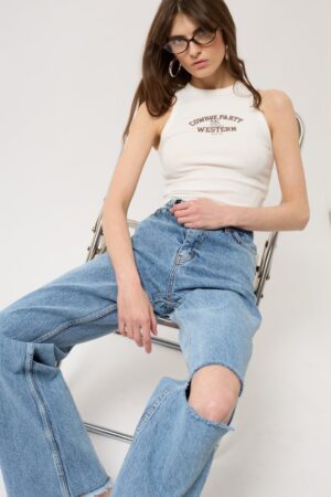 Deluxerie Pantaloni MF-Rosanie