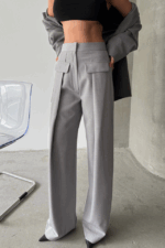 Deluxerie Pantaloni MF-Zelene
