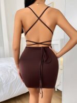 Deluxerie Vestito Corto Aeriela