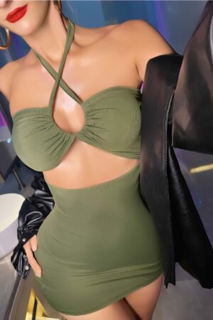 Deluxerie Vestito Corto Agalia