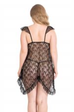 Deluxerie Completo Babydoll Taglia Comoda Persephone