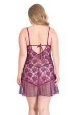 Deluxerie Completo Babydoll Taglia Comoda Posey