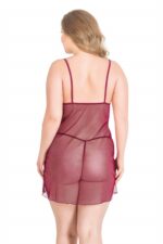 Deluxerie Completo Babydoll Taglia Comoda Primrose