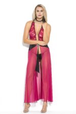 Deluxerie Completo di Camicia da Notte Lunga Philberthe