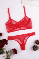 Deluxerie Completo di Reggiseno Bralette Ingmar