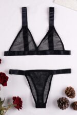 Deluxerie Completo di Reggiseno Sexy Iridiana